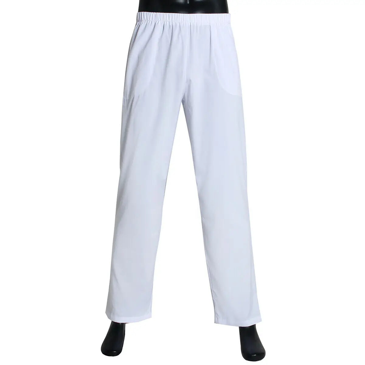 Pantalon Homme Ample — Coupe Sarouel, Noir ou Gris