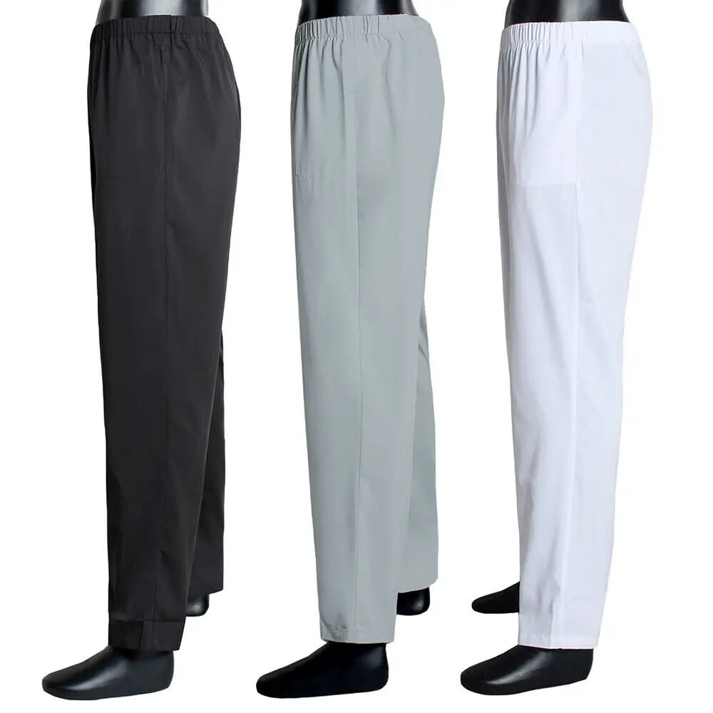 Pantalon Homme Ample — Coupe Sarouel, Noir ou Gris