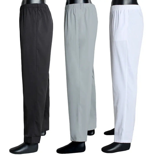 Pantalon Homme Ample — Coupe Sarouel, Noir ou Gris
