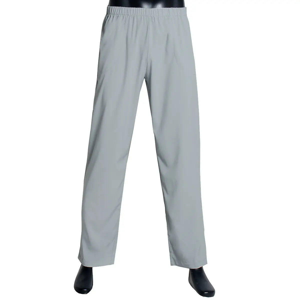 Pantalon Homme Ample — Coupe Sarouel, Noir ou Gris