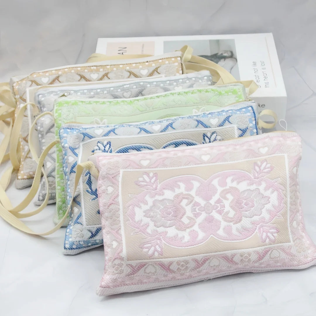 Kit Prière 3 Pièces — Tapis, Chapelet & Pochette Assortie