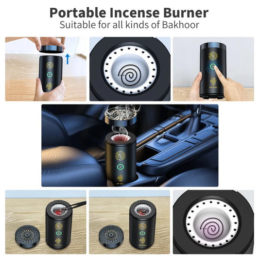 Brûle-Encens avec Haut-Parleur Coran Intégré — Bluetooth