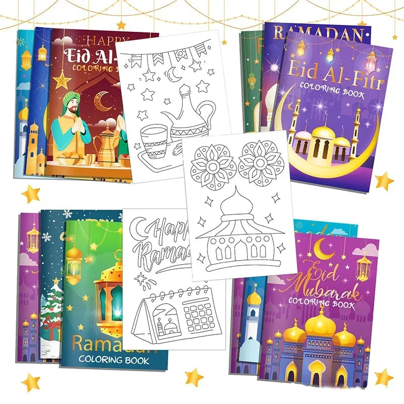 Livres de Coloriage Ramadan & Aïd — Activité Enfant