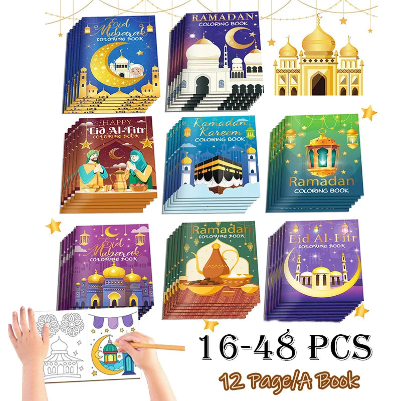Livres de Coloriage Ramadan & Aïd — Activité Enfant