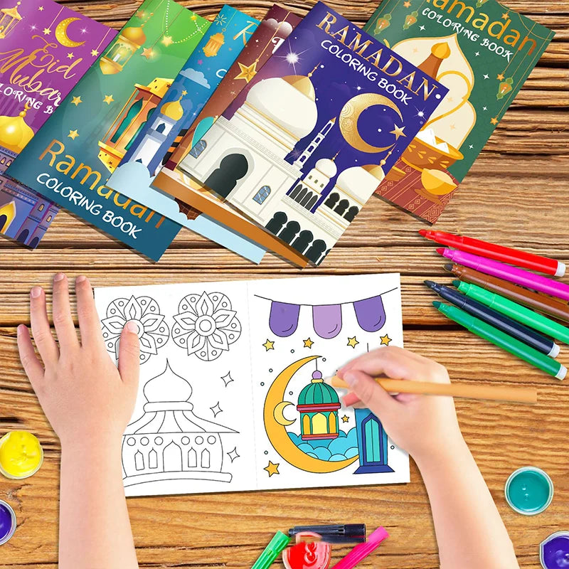 Livres de Coloriage Ramadan & Aïd — Activité Enfant