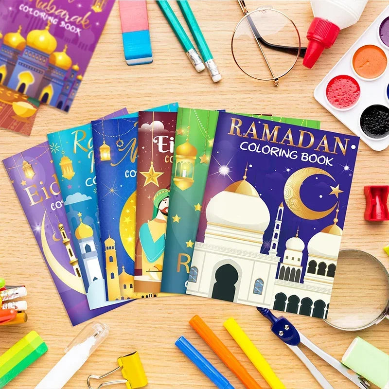 Livres de Coloriage Ramadan & Aïd — Activité Enfant